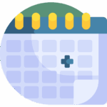 Pictogramme représentant un calendrier